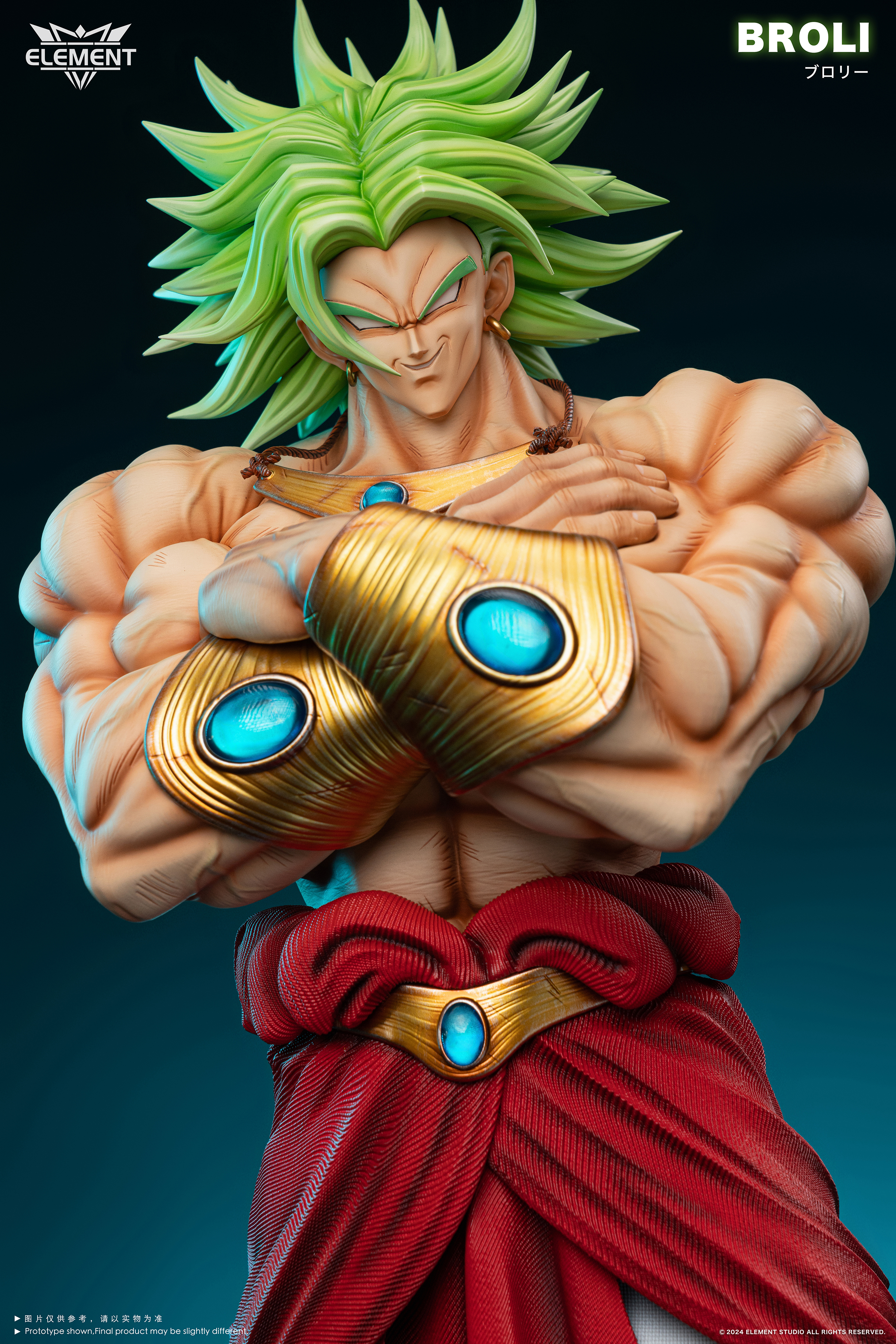 ELEMENT Studio - Dragon Ball Hold chest Broly 1/4 Statue(GK)