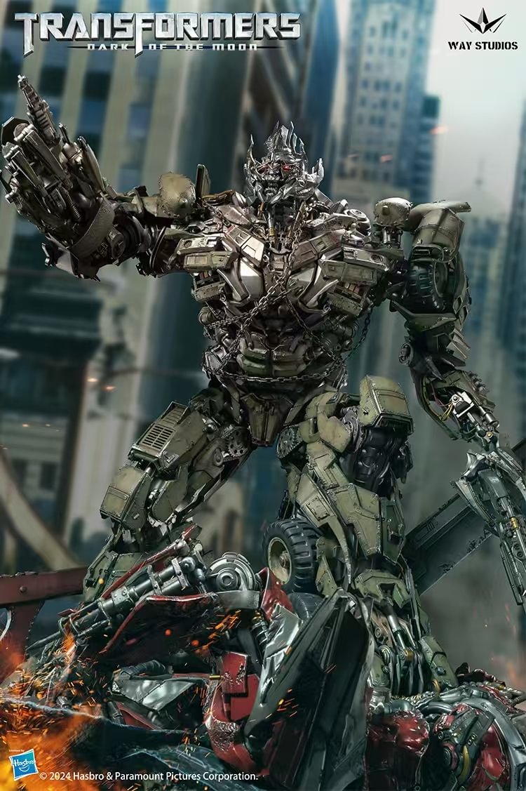 Way Studio - Transformers: Dark of the Moon Series Megatron Full Body Statue (Licensed)