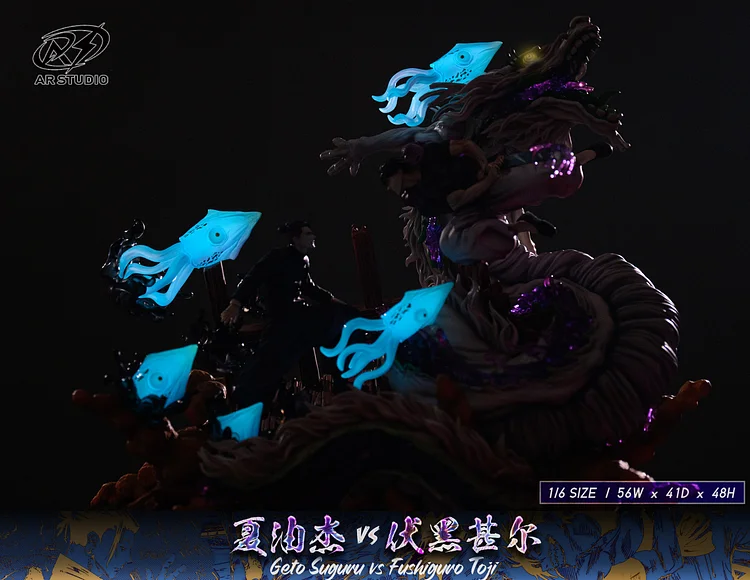 AR Studio - Jujutsu Kaisen Suguru Geto vs Toji Fushiguro large scene statue 1/6 Statue(GK)-Statue Master