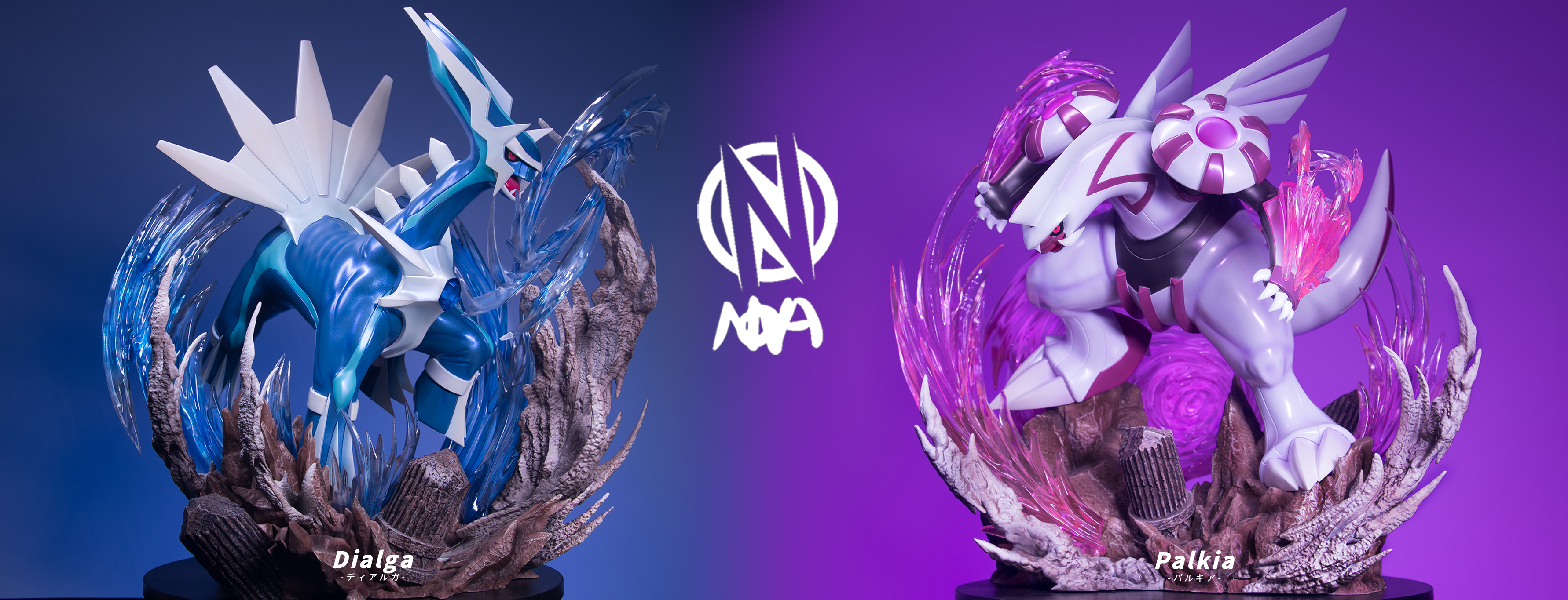 NOVA Studio - Pokémon Dialga & Palkia Statue(GK)