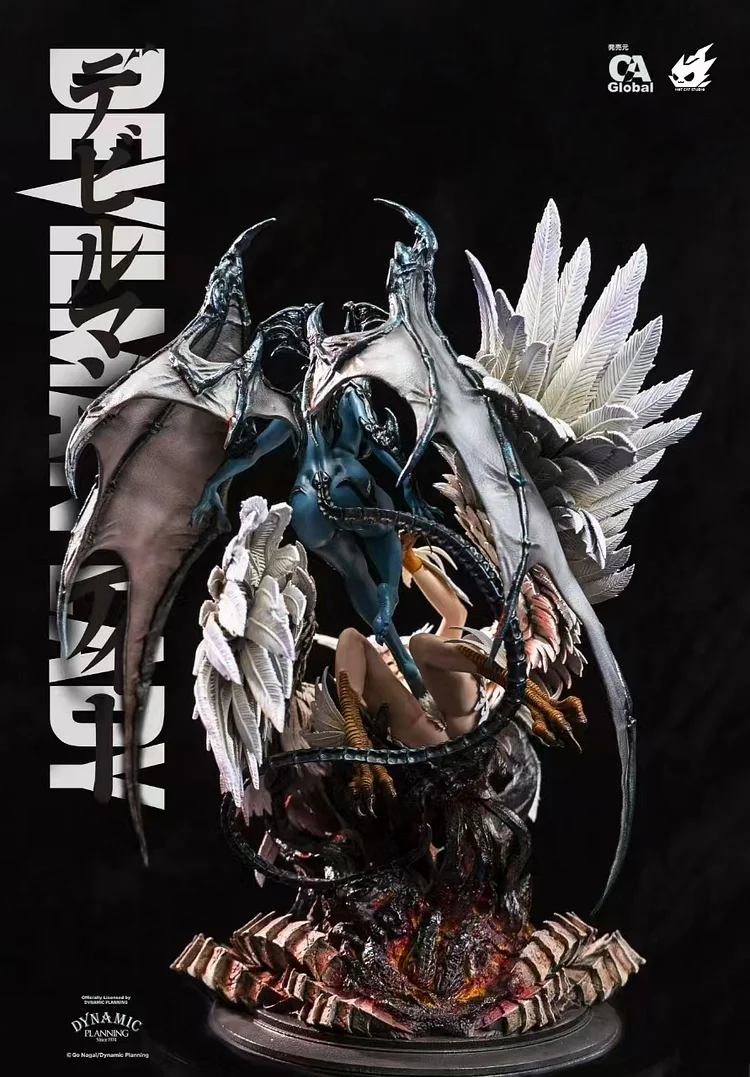 HotCat Studio - DEVILMAN LADY Female Jun Fudo vs Ran Asuka (Licensed) 1/6 Statue(GK)