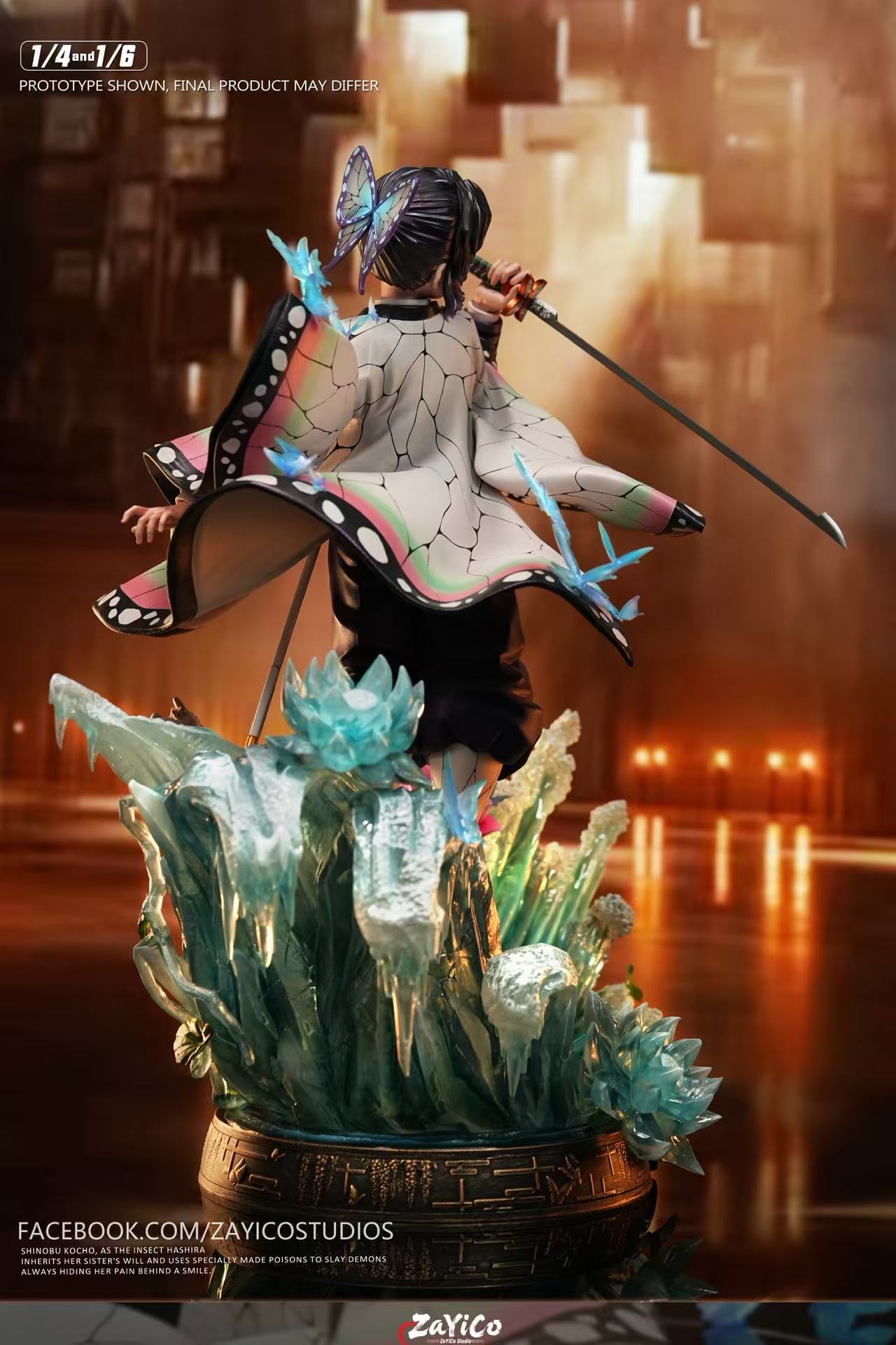 Zayico Studio Shinobu Kocho Insect Hashira Demon Slayer