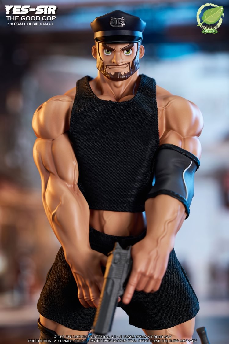 SPINACH Studio - Original Organic Boy #2 YES-SIR - THE GOOD COP Statue(GK) (Adult 18+)-Statue Master