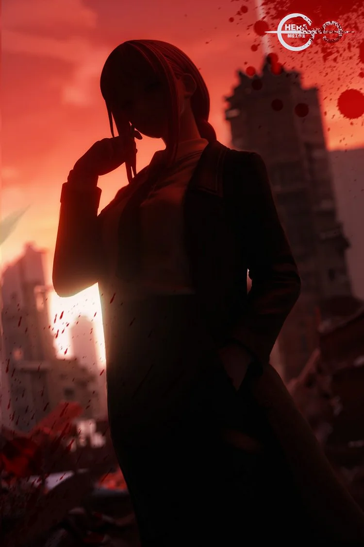 HeRa Studio - Chainsaw Man Four Knights Control Devil Makima 1/4 Statue(GK)