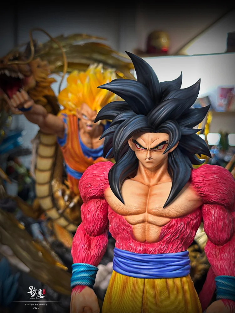 Dim Studio - Dragon Ball Characters Series 021 Super Saiyan 4 Son Goku 1/6 &  1/4 Statue(GK)