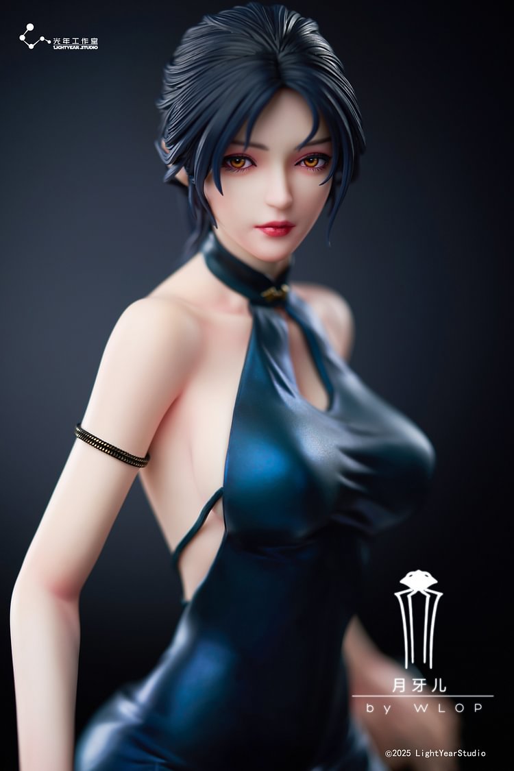 Light Year Studio - Ghost Blade Cloudworm Series Collectible Statue Yue Yaer  1/4 Statue(GK)