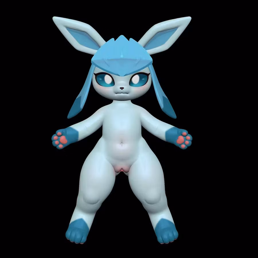 Spirit Demon Studio Glaceon Doll Pokémon IN Stock