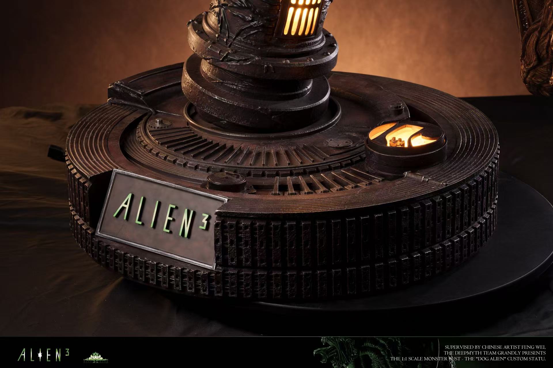  Deepmyth Studio Runner Alien Resin Statue Alien 3 Dog Alien GK Figure