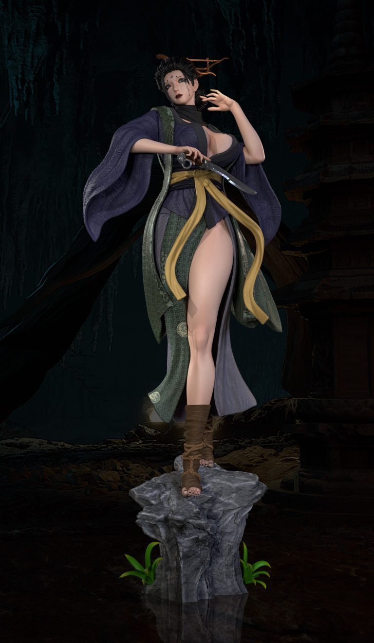 Ji Studio - Journey to the West Series Spider Spirit Statue(GK) (Adult 18+)