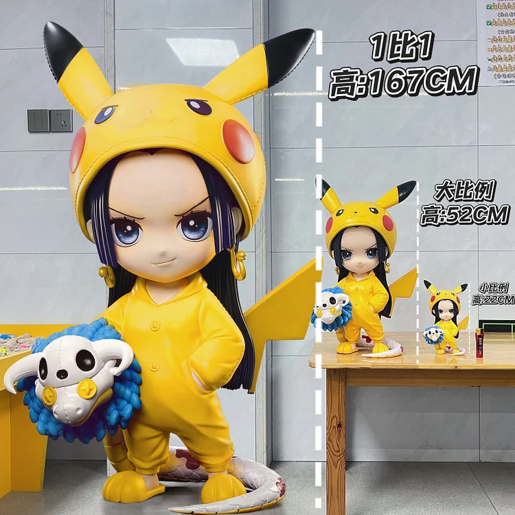 Cit Studio - ONE PIECE - Pikachu Dressed Boa Hancock Statue(GK)