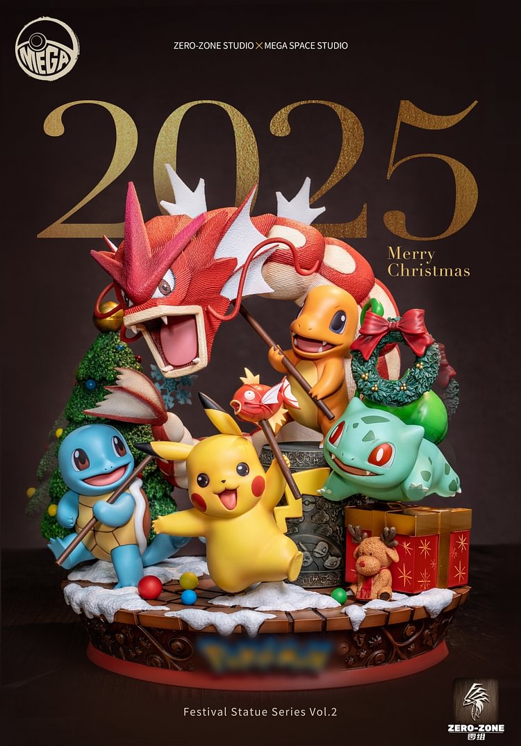ZERO TRIBE Studio - Pokémon Scene Series Volume 1 and 2 New Year and Christmas Statue(GK)