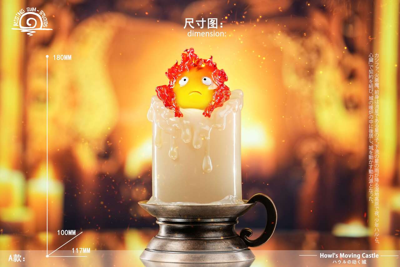 Rising Sun Studio - Howl's Moving Castle Hayao Miyazaki Calcifer 2.0 Statue(GK)