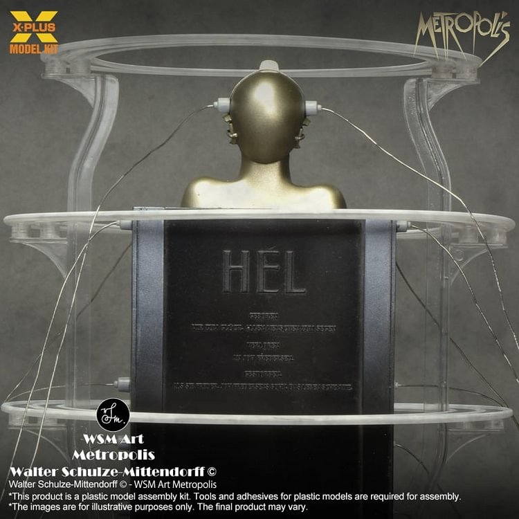 X-PLUS PLEX Studio - Metropolis Maschinenmensch Seated Ver. (Licensed) 1/8 Staue(GK)