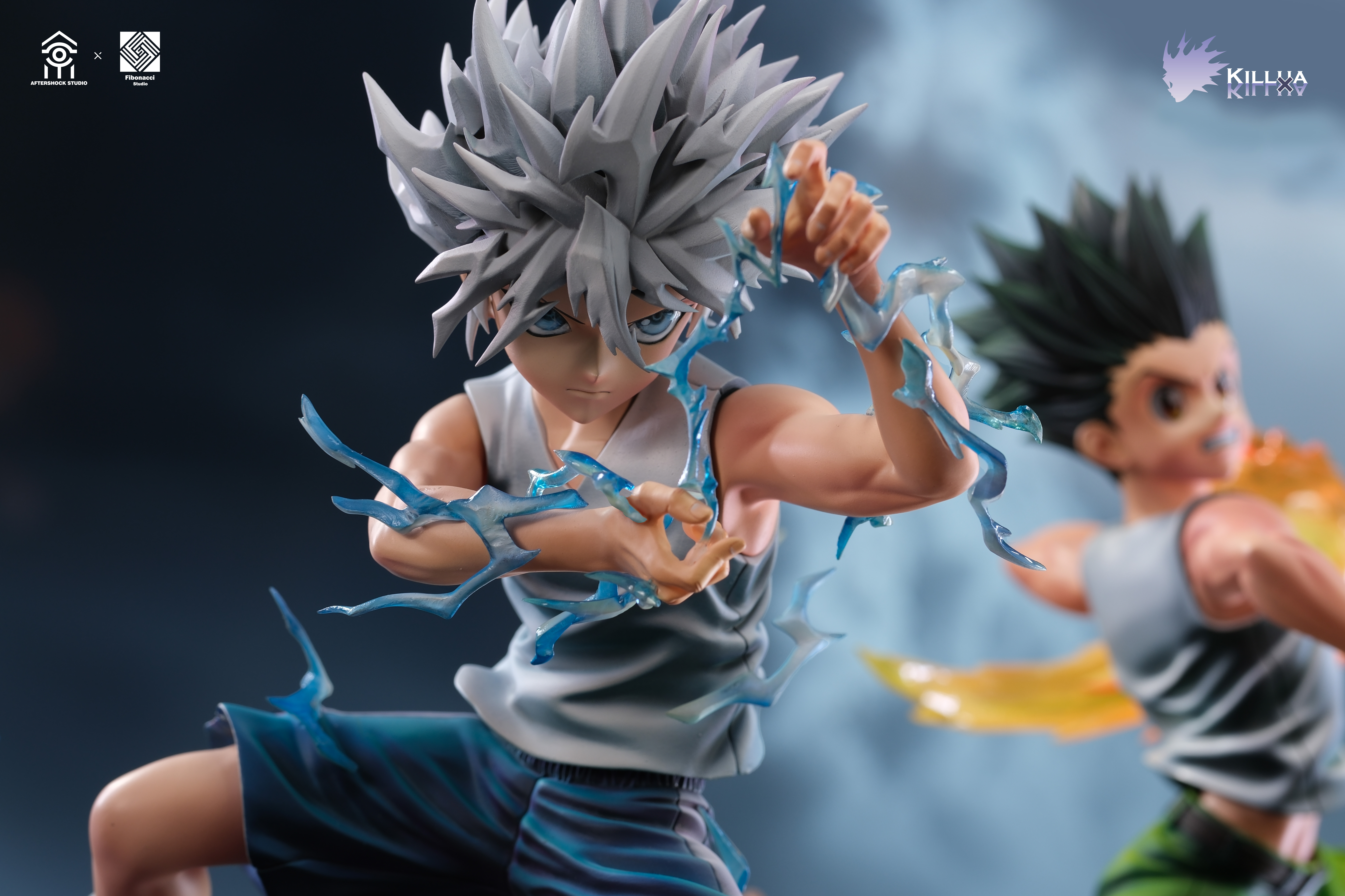 Aftershock Studio & Fibonacci Studio - Killua·Zoldyck & GON·FREECSS 1/6 Statue(GK)