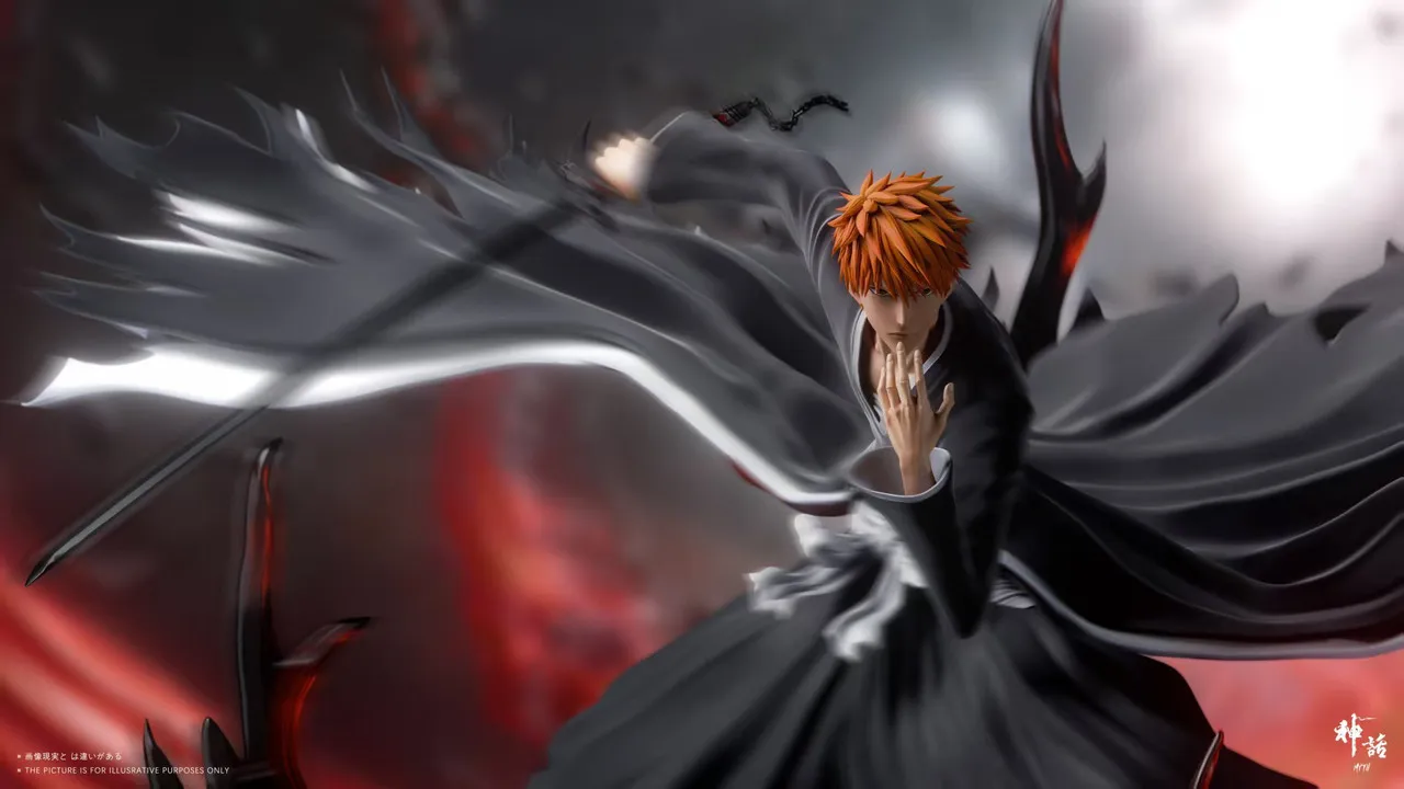 Myth Studio - Kurosaki ichigo Hollowfication Bleach Statue 