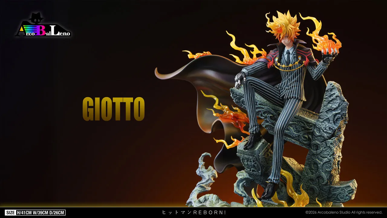 Arcobaleno Studio - Oozora Series #01 Giotto Katekyo Hitman Reborn Statue 