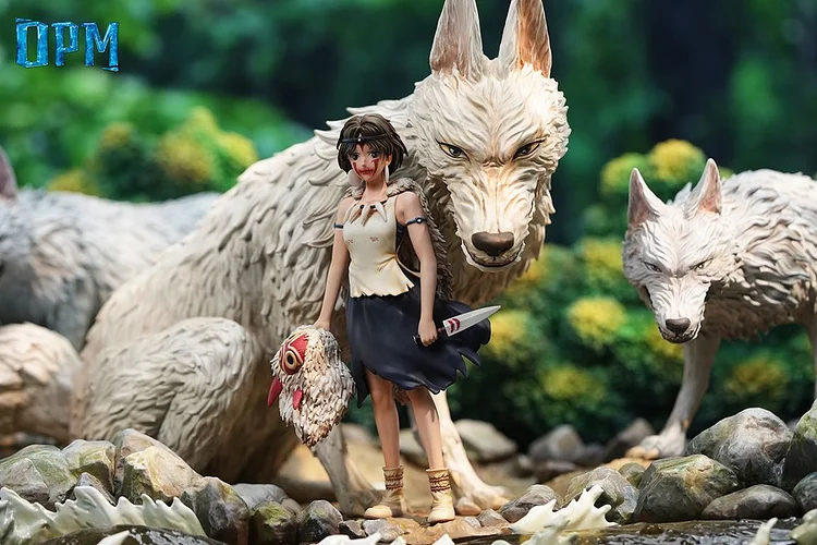 OPM Studio - Spirited Away - Princess Mononoke Statue(GK)