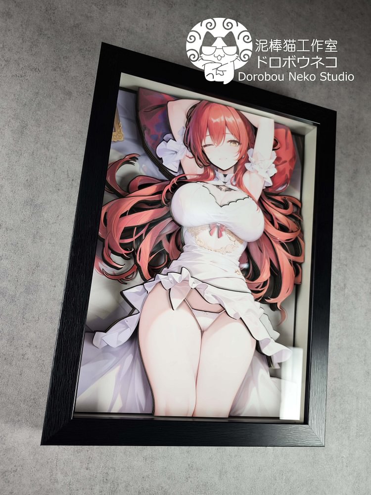 IN-STOCK Dorobou Neko Studio - Honkai: Star Rail - DSMG-036 Decorative Painting of Himeko Scene Painting (Adult 18+)-Statue Master