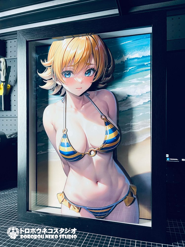 Dorobou Neko Studio DSMG-063 Ikawa Sakura Ver Decorative Painting Scene