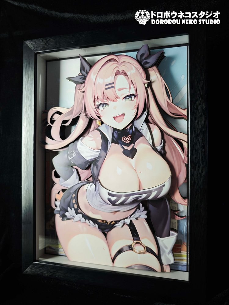 Dorobou Neko Studio -Zenless Zone Zero DSMG-091 Decorative Painting of Nicole Demara Scene (Adult 18+)-Statue Master