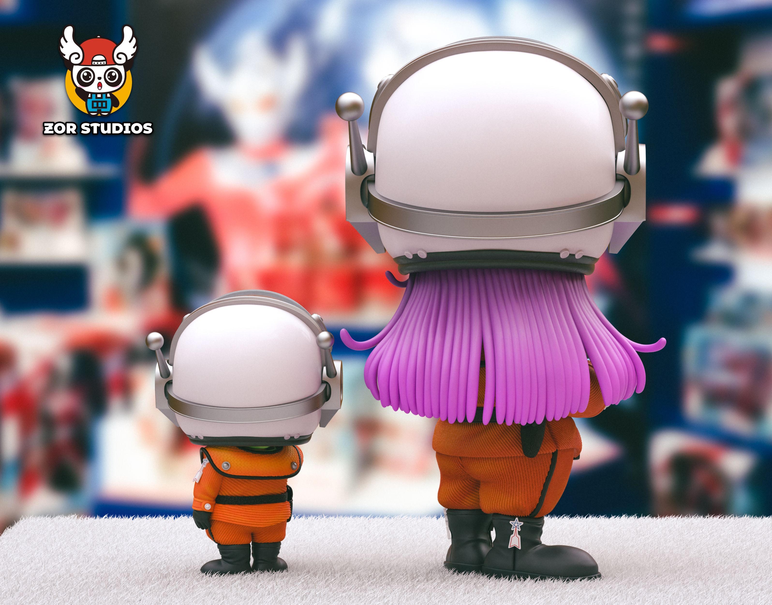 Pre-order ZOR Special Search Team Arare Little Gaga GK Limited Edition Statue Model