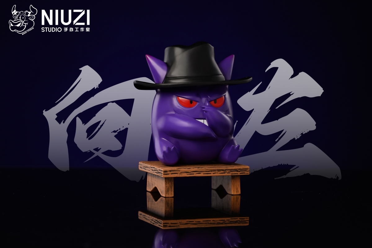 Pre-order NIUZI Left Geng鬼向耿鬼Hat Geng鬼Pokemon Pokémon GK Figure Statue Model