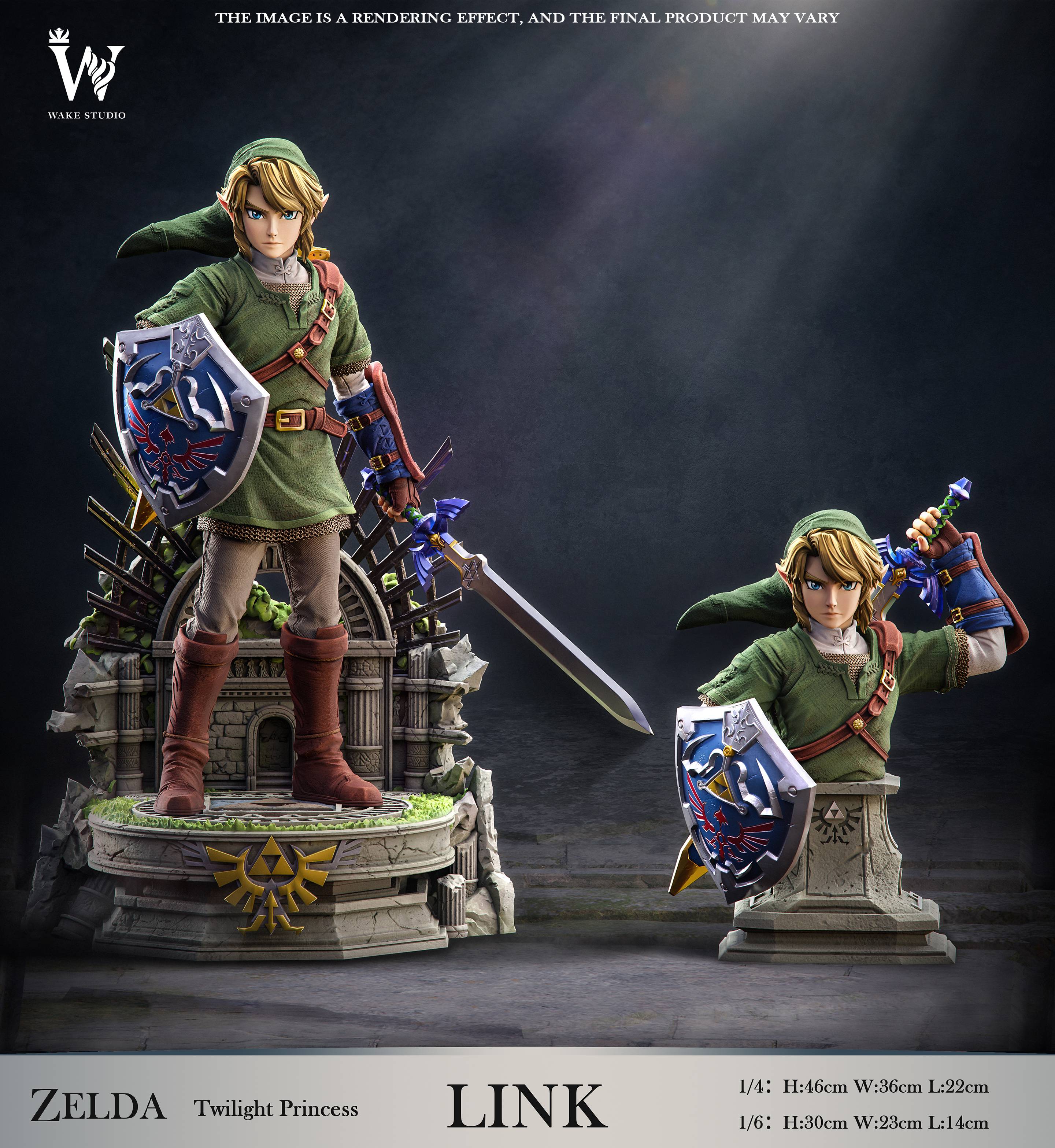 Pre-order Wake Zelda Twilight Link GK Limited Edition Handmade Statue Model