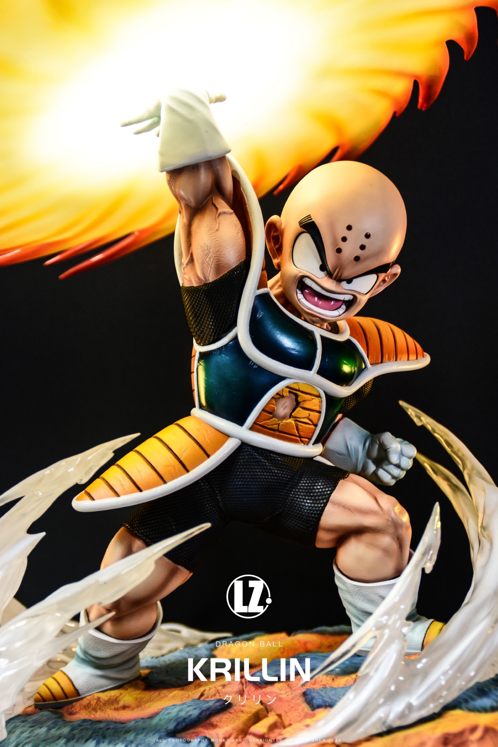 Pre-order Lz Dragon Ball Resonance Series Krillin, Energy Slash, Dragon Ball GK Limited Edition Model-Statue Master