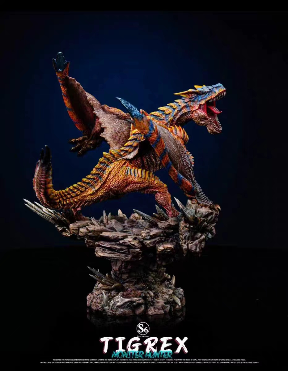 S6 Studio - Tigrex Monster Hunter Statue