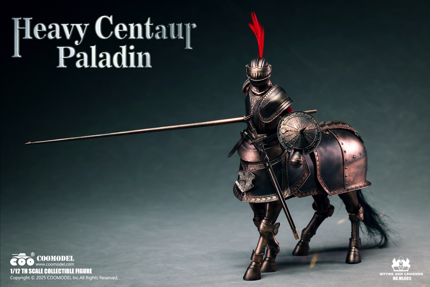 COOMODEL - Original 1/12 ML005 ML006 HEAVY CENTAUR PALADIN (Licensed)