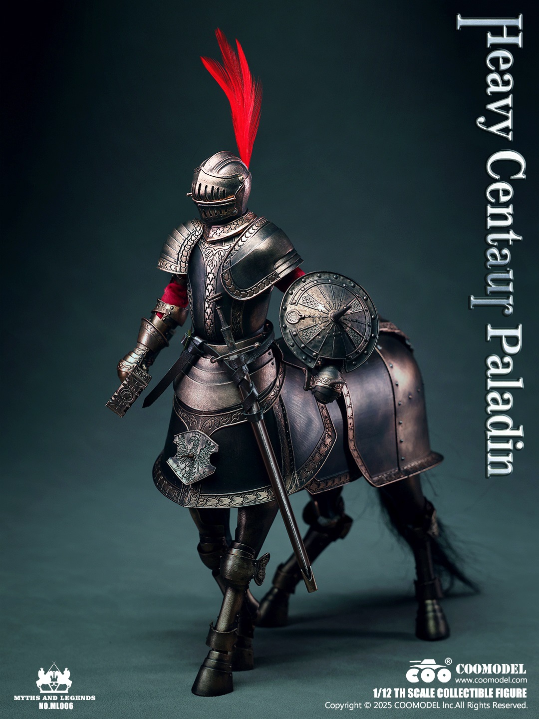 COOMODEL - Original 1/12 ML005 ML006 HEAVY CENTAUR PALADIN (Licensed)