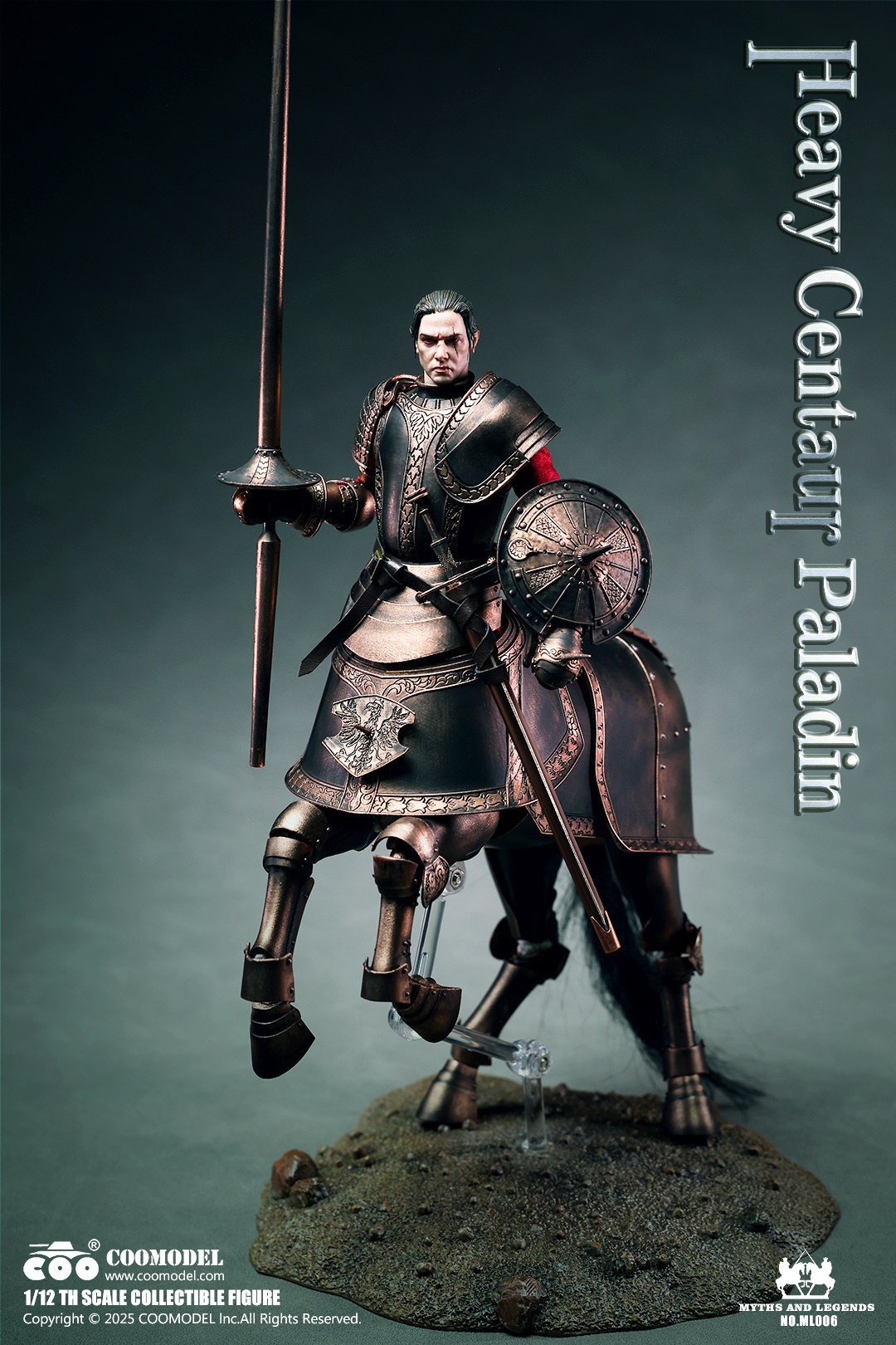 COOMODEL - Original 1/12 ML005 ML006 HEAVY CENTAUR PALADIN (Licensed)