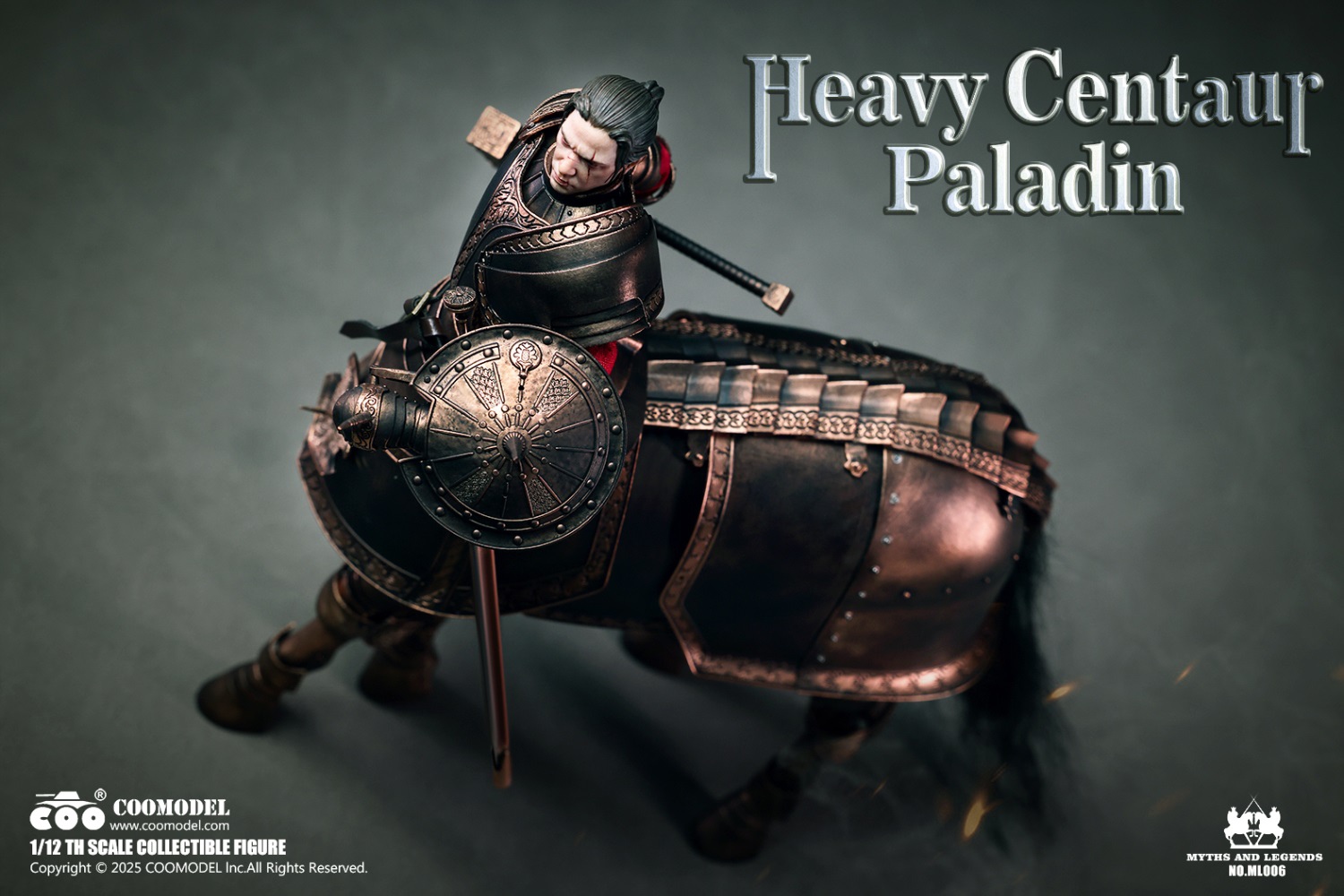 COOMODEL - Original 1/12 ML005 ML006 HEAVY CENTAUR PALADIN (Licensed)