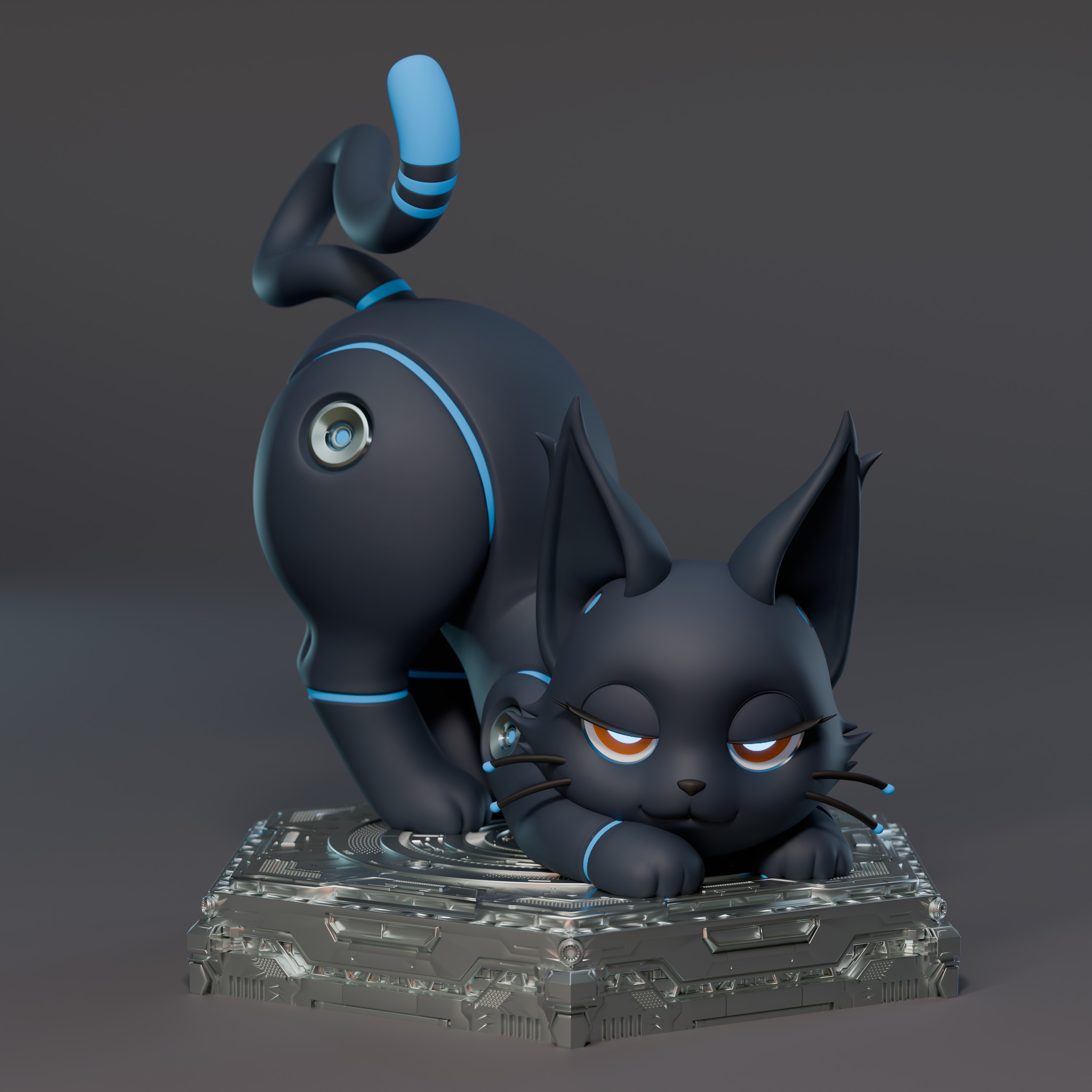 Spirit Demon Studio - Hi-Fi Rush Furry Series Doraemon 808 Statue(GK)