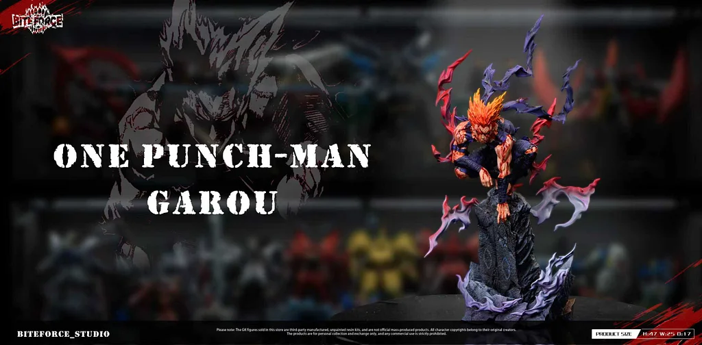 BiteForce Studio - Hero Hunter Garou One Punch Man Statue 