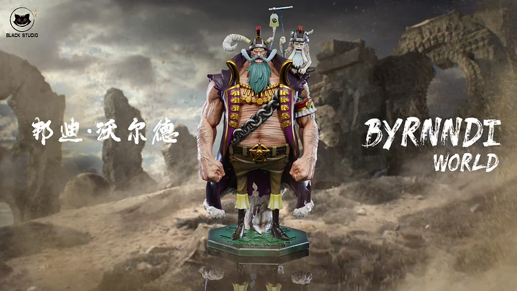 Black Studio - One Piece Private Series Movie Boss Byrnndi World Statue(GK)