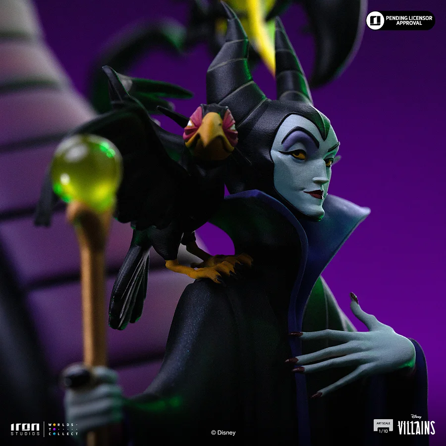 Iron Studio - Maleficent - Disney's Villains Art Scale  Statue DSNEY135626-10 Licensed