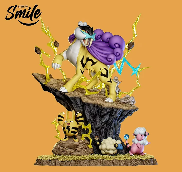 Smile Studio - Pokemon - Raikou 1/20 Sttaue(GK)