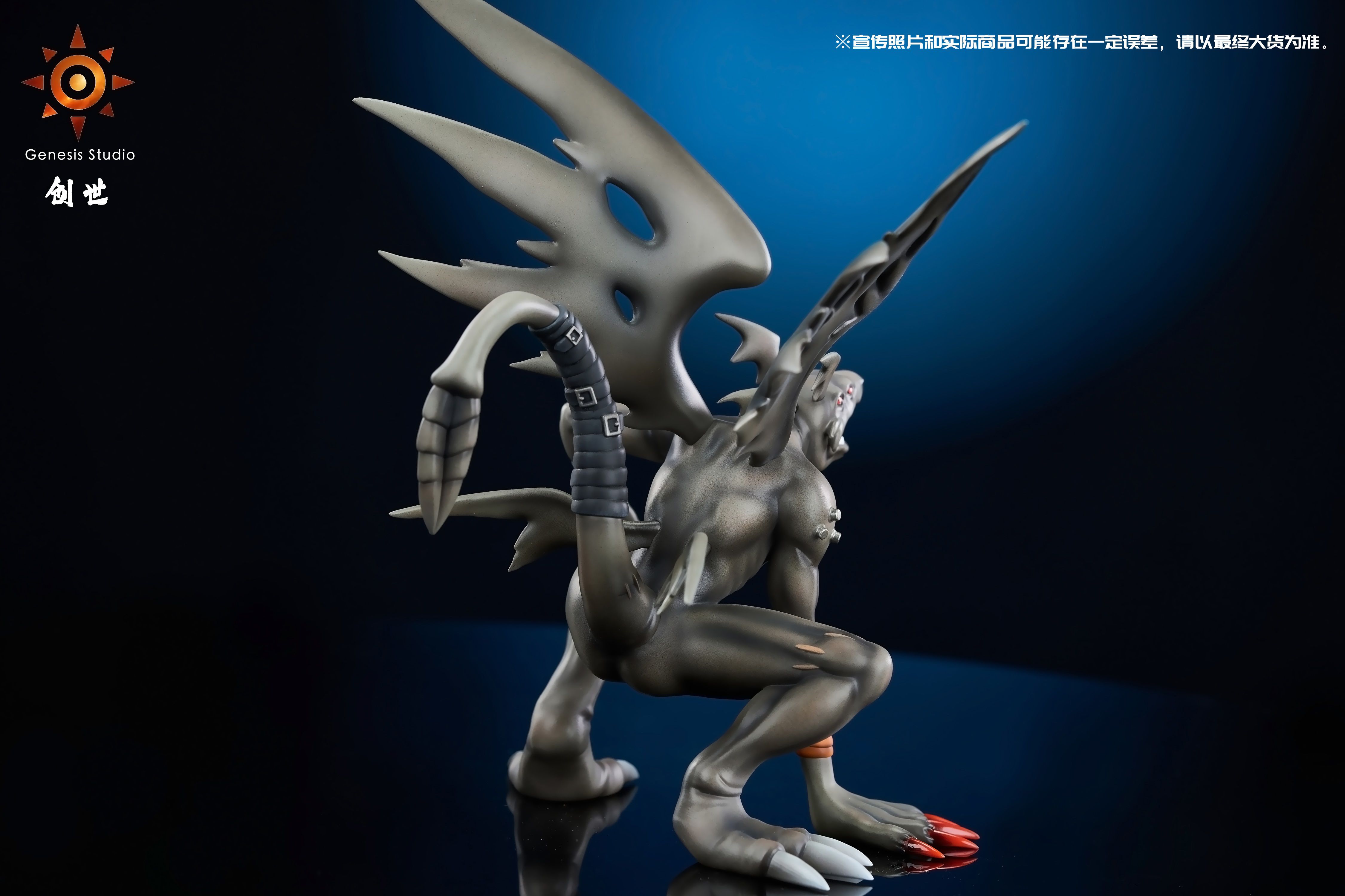 Pre-order Genesis Vampire Chapter Evil Dragon Beast Digital Monster GK Limited Edition Handmade Statue Model-Statue Master