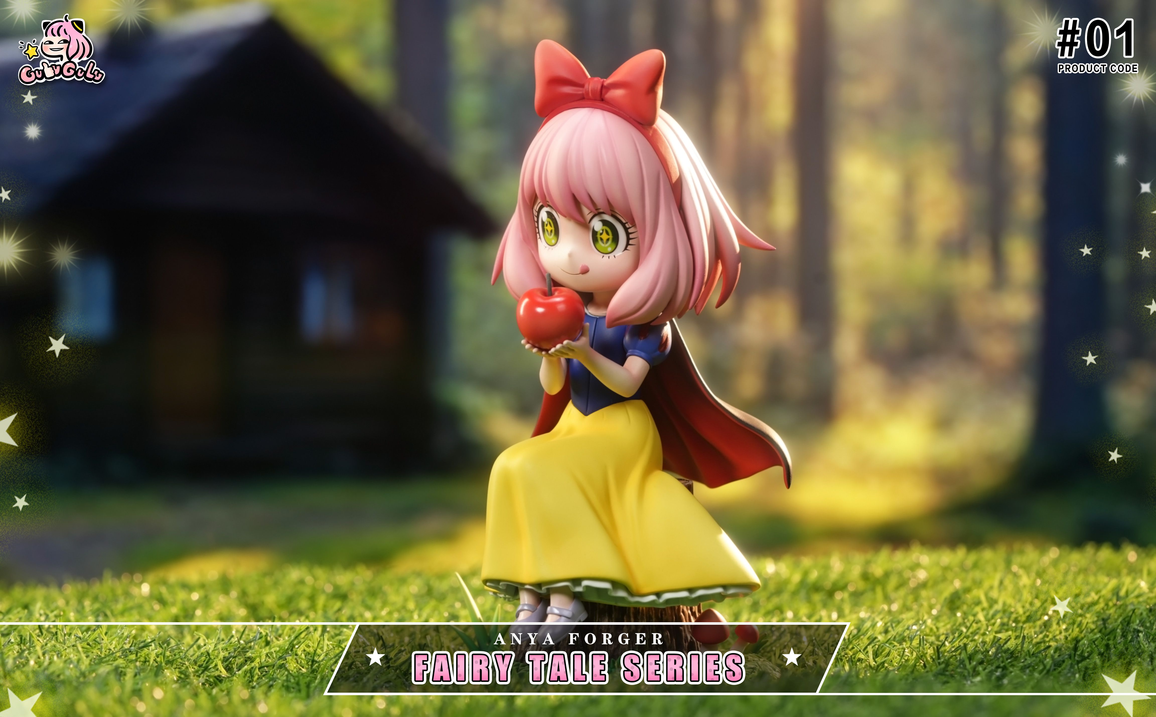 Pre-order GuluGulu Fairy Tale Series First Bullet Snow White Ania GK Handmade Statue Model