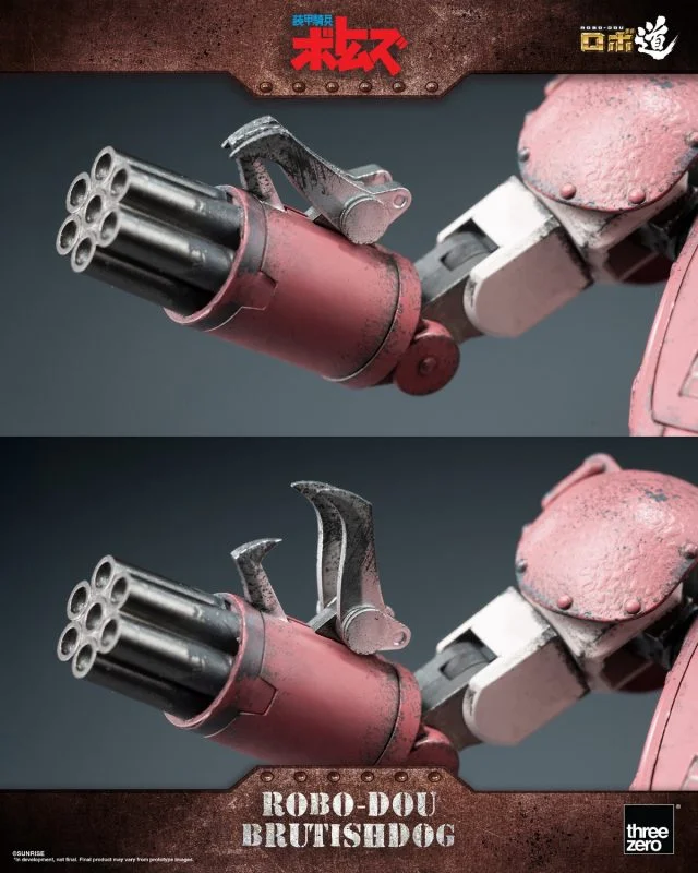 Threezero - Armored Trooper VOTOMS ROBO-DOU Brutishdog 3Z08900W0 (Licensed) Action Figure