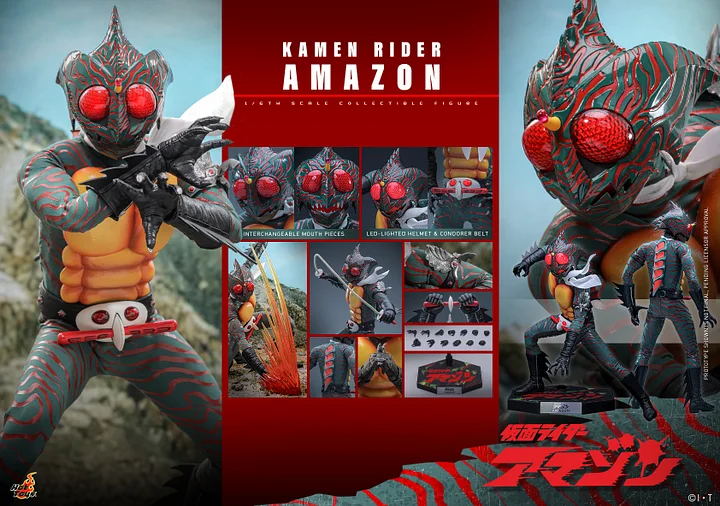 Hottoys - Kamen Rider Amazon Collectible Figure TMS184 Licensed Statue 