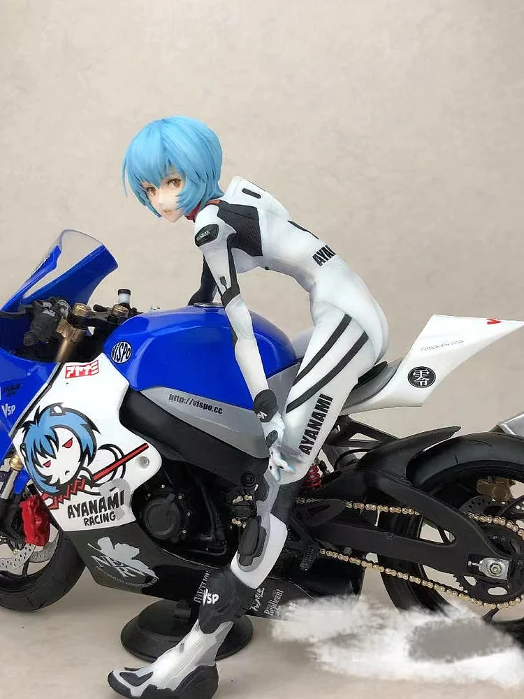 Dragon Stone Studio Neon Genesis Evangelion - Asuka Langley & Rei Ayanami 1/6 Motorcycle GK Statue (Licensed)