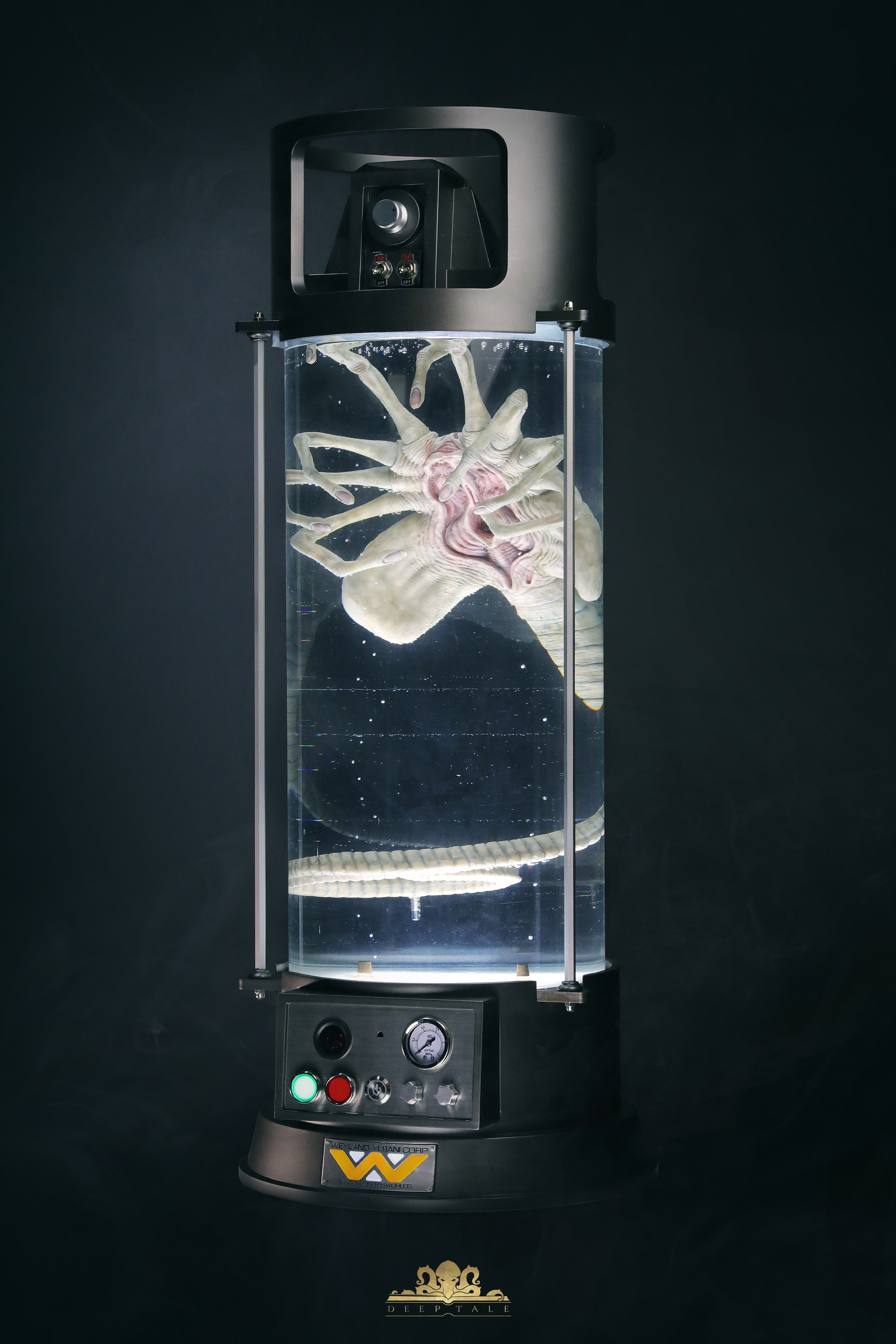 Deep Tale Studio - Alien Facehugger Stasis Chamber Statue(GK)