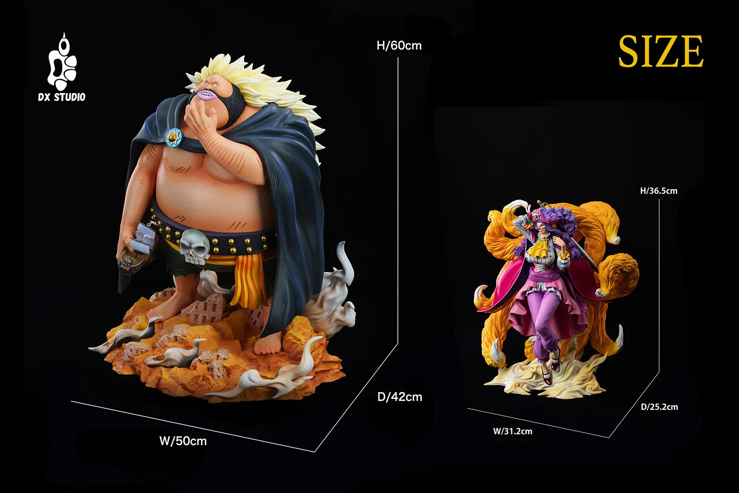DX Studio - One Piece Sanjuan Wolf Statue