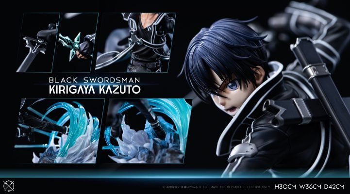 X Studio - Sword Art Online Black Swordsman Kirito 1/6 Statue(GK)