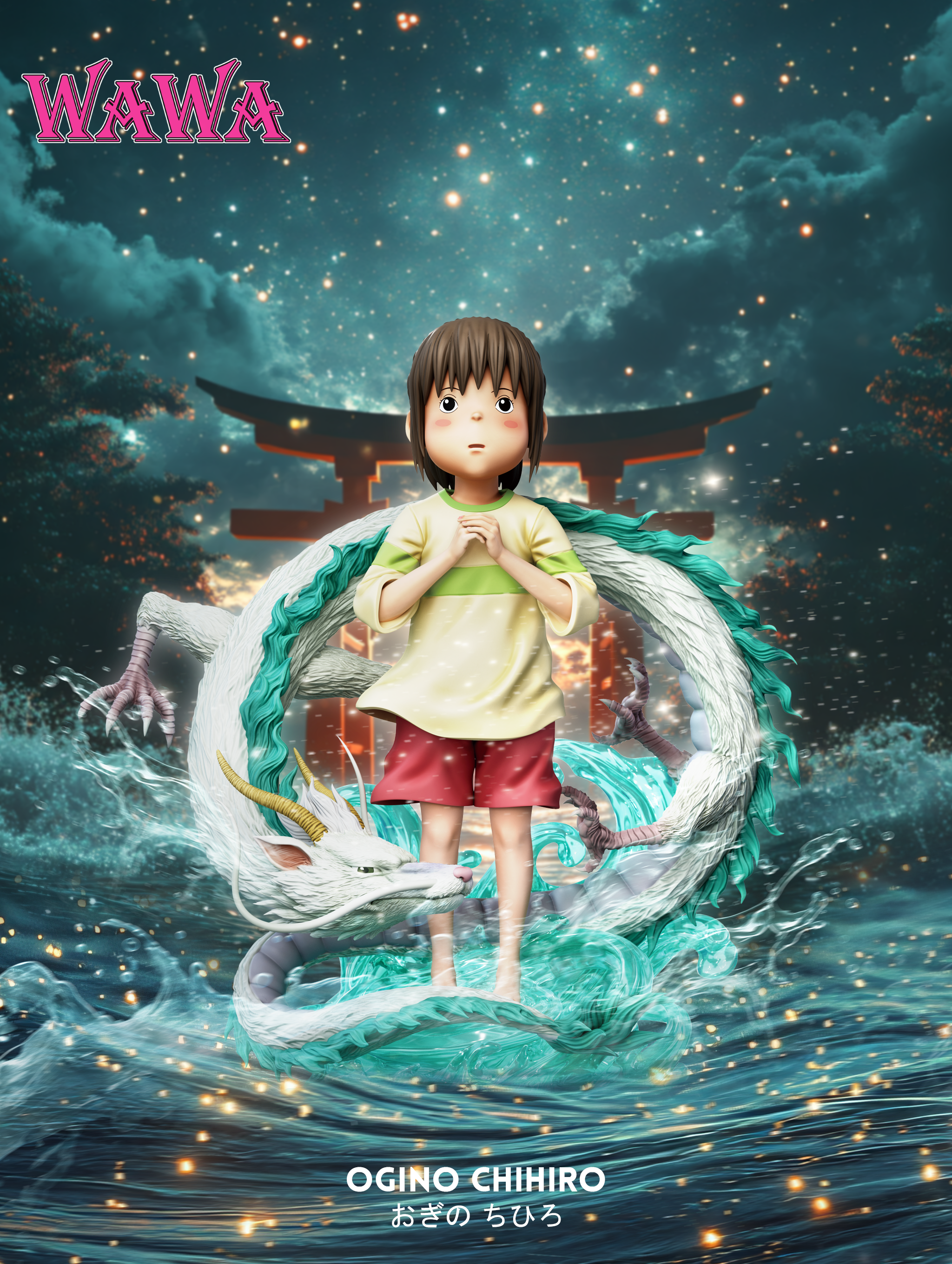 WAWA Studio - SPY X FAMILY - Anya Cos Ogino Chihiro Statue(GK)