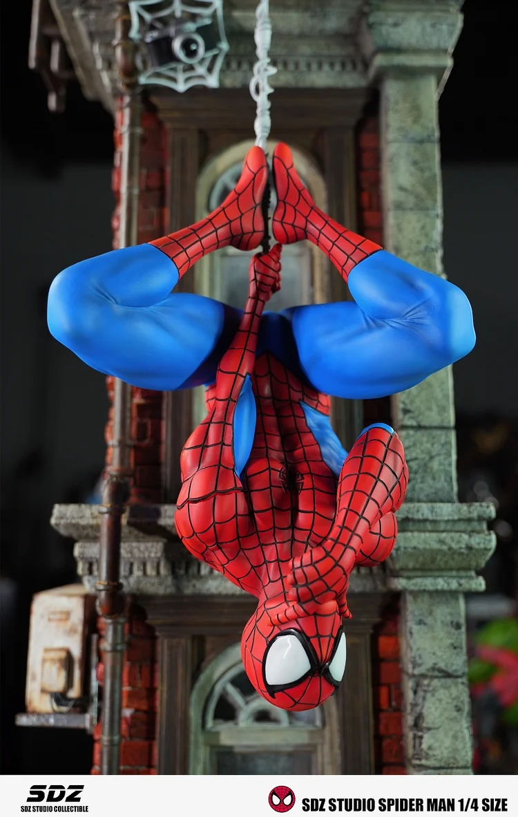SDZ Studio - Marvel Upside down Spider Man 1/4 Statue(GK)