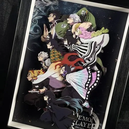 B&W Studio - Demon Slayer Hashira 3D Decorative Painting Demon Slayer