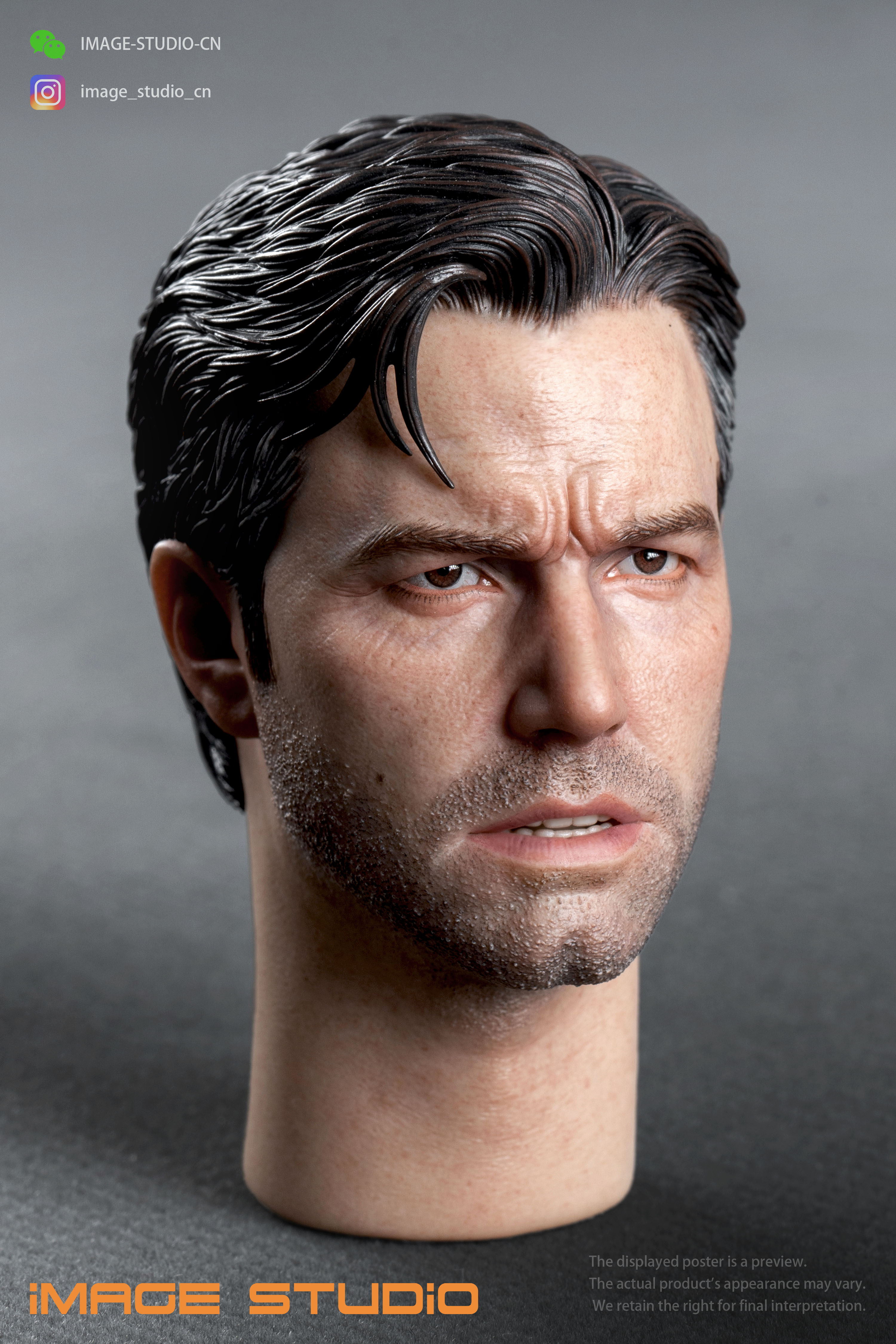 IMAGE Studio - DC 1/6 Batman Bell movable eye head sculpture Statue(GK)